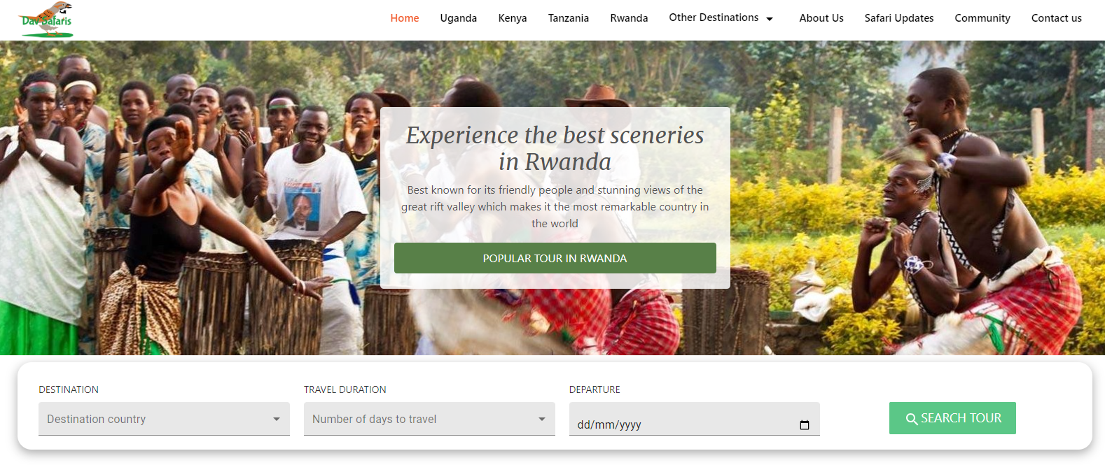 Dav Safaris Application